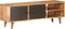 vidaXL - Tv-meubel - 115x30x39 - cm - massief - acaciahout