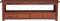 vidaXL - Tv-meubel - 115x30x40 - cm - massief - mahoniehout - bruin