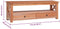 vidaXL - Tv-meubel - 115x30x40 - cm - massief - mahoniehout