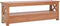 vidaXL - Tv-meubel - 115x30x40 - cm - massief - mahoniehout