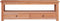 vidaXL - Tv-meubel - 115x30x40 - cm - massief - mahoniehout