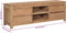 vidaXL - Tv-meubel - 115x30x40 - cm - massief - teakhout