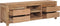 vidaXL - Tv-meubel - 115x30x40 - cm - massief - teakhout