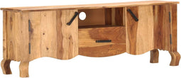 vidaXL - Tv-meubel - 115x30x42 - cm - massief - sheeshamhout