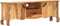vidaXL - Tv-meubel - 115x30x42 - cm - massief - sheeshamhout