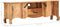 vidaXL - Tv-meubel - 115x30x42 - cm - massief - sheeshamhout