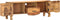 vidaXL - Tv-meubel - 115x30x42 - cm - massief - sheeshamhout