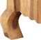 vidaXL - Tv-meubel - 115x30x42 - cm - massief - sheeshamhout