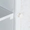 vidaXL - Tv-meubel - 115x30x46 - cm - massief - mangohout - wit