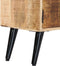 vidaXL - Tv-meubel - 115x30x47 - cm - massief - mangohout