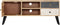 vidaXL - Tv-meubel - 115x30x47 - cm - massief - mangohout