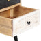 vidaXL - Tv-meubel - 115x30x47 - cm - massief - mangohout