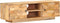vidaXL - Tv-meubel - 116x30x35 - cm - massief - mangohout