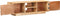 vidaXL - Tv-meubel - 116x30x35 - cm - massief - mangohout