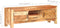 vidaXL - Tv-meubel - 116x30x40 - cm - massief - acaciahout