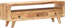 vidaXL - Tv-meubel - 117x30x41 - cm - massief - ruw - mangohout
