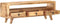 vidaXL - Tv-meubel - 117x30x41 - cm - massief - ruw - mangohout