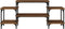 vidaXL - Tv-meubel - 117x35x52 - cm - bewerkt - hout - bruin - eikenkleur