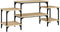 vidaXL - Tv-meubel - 117x35x52 - cm - bewerkt - hout - sonoma - eikenkleurig