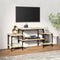 vidaXL - Tv-meubel - 117x35x52 - cm - bewerkt - hout - sonoma - eikenkleurig