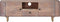 vidaXL - Tv-meubel - 118x30x40 - cm - massief - acaciahout