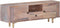 vidaXL - Tv-meubel - 118x30x40 - cm - massief - acaciahout