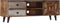 vidaXL - Tv-meubel - 118x30x40 - cm - massief - mangohout