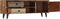 vidaXL - Tv-meubel - 118x30x40 - cm - massief - mangohout