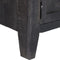 vidaXL - Tv-meubel - 118x30x40 - cm - massief - mangohout - zwart