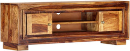 vidaXL - TV-meubel - 118x30x40 - cm - massief - sheeshamhout