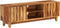 vidaXL - Tv-meubel - 118x30x40 - cm - massief - sheeshamhout