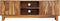 vidaXL - Tv-meubel - 118x30x40 - cm - massief - sheeshamhout