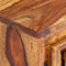 vidaXL - TV-meubel - 118x30x40 - cm - massief - sheeshamhout
