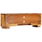 vidaXL - TV-meubel - 118x30x40 - cm - massief - sheeshamhout