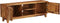 vidaXL - Tv-meubel - 118x30x40 - cm - massief - sheeshamhout