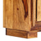 vidaXL - TV-meubel - 118x30x40 - cm - massief - sheeshamhout