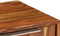 vidaXL - Tv-meubel - 118x30x40 - cm - sheeshamhout - met - honing - afwerking