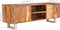 vidaXL - Tv-meubel - 118x30x40 - cm - sheeshamhout - met - honing - afwerking