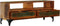 vidaXL - Tv-meubel - 118x35x45 - cm - massief - gerecycled - hout