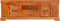 vidaXL - Tv-meubel - 119x30x40 - cm - massief - acaciahout