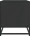 vidaXL - Tv-meubel - 120,5x40x46 - cm - bewerkt - hout - en - metaal - zwart
