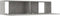 vidaXL - Tv-meubel - 120x30x30 - cm - bewerkt - hout - betongrijs
