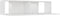 vidaXL - Tv-meubel - 120x30x30 - cm - bewerkt - hout - hoogglans - wit