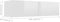 vidaXL - Tv-meubel - 120x30x30 - cm - bewerkt - hout - hoogglans - wit