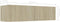 vidaXL - Tv-meubel - 120x30x30 - cm - bewerkt - hout - sonoma - eikenkleurig