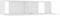 vidaXL - Tv-meubel - 120x30x30 - cm - bewerkt - hout - wit