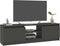 vidaXL - Tv-meubel - 120x30x35,5 - cm - bewerkt - hout - grijs