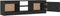 vidaXL - Tv-meubel - 120x30x35,5 - cm - bewerkt - hout - grijs