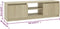 vidaXL - Tv-meubel - 120x30x35,5 - cm - bewerkt - hout - sonoma - eikenkleurig
