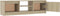vidaXL - Tv-meubel - 120x30x35,5 - cm - bewerkt - hout - sonoma - eikenkleurig